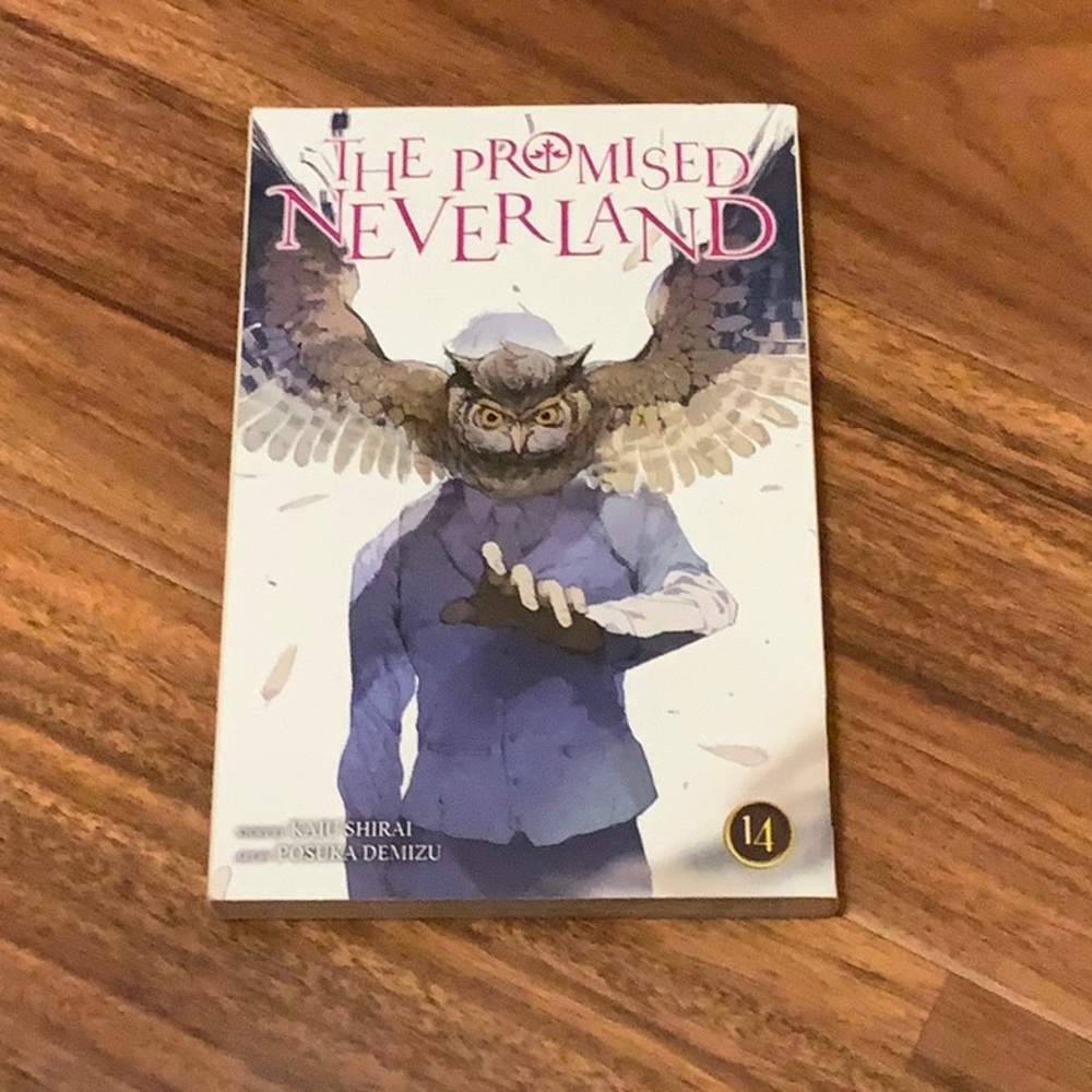 The Promised Neverland manga.Volume 14.Story by Kaiu Shirai.Art by Posuka Demizu